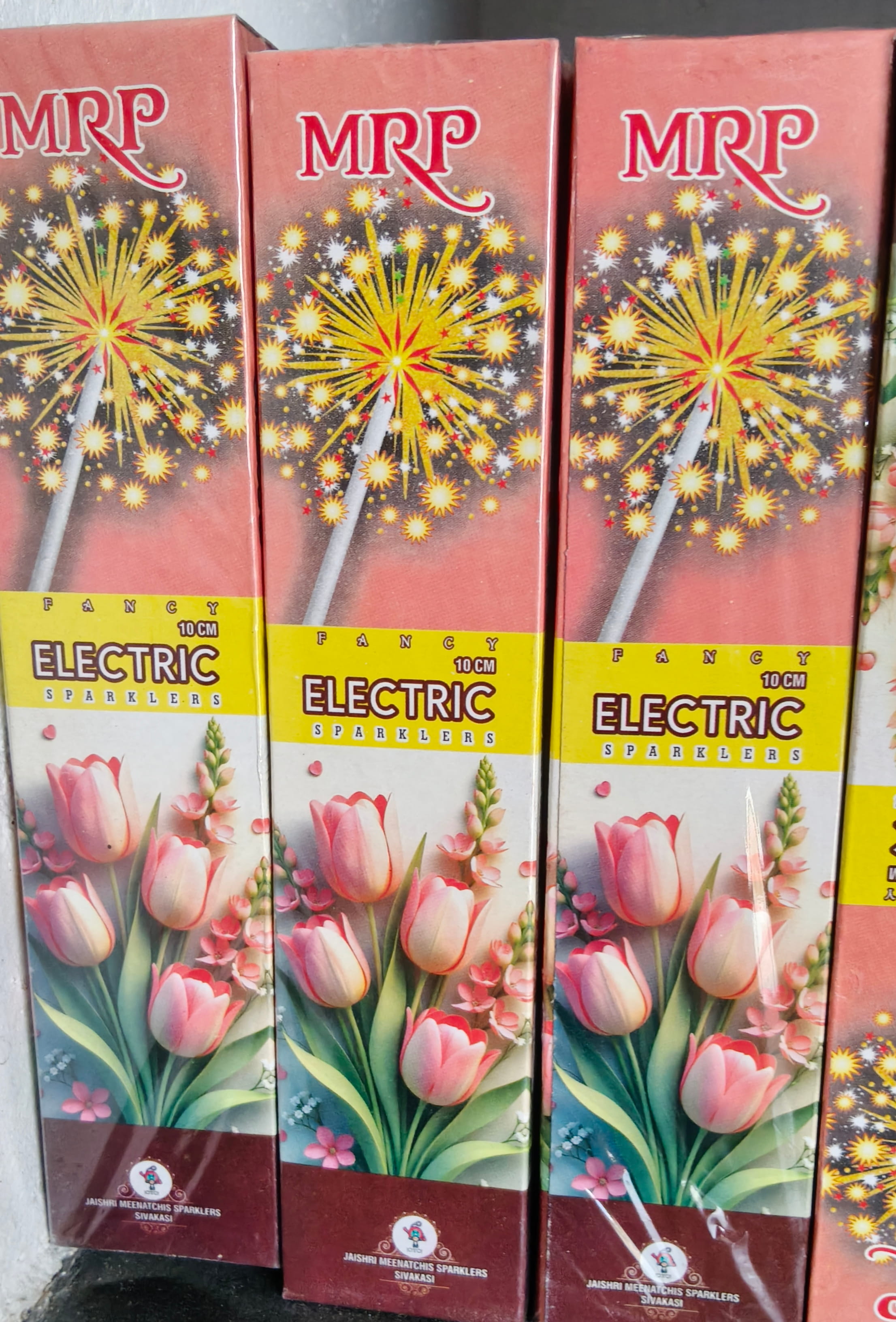 10 CM ELECTRIC SAPARKLERS